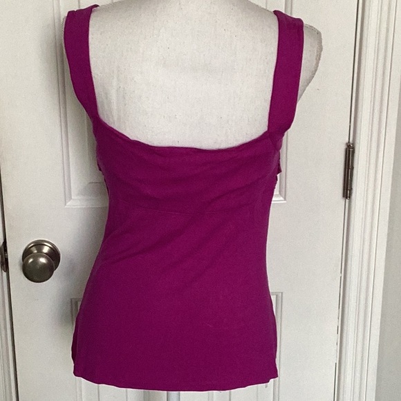 Cache Raspberry Halter Top w/ Built-In Bra - Picture 4 of 8